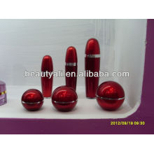 Ball Shape Plastic Acrylic Cream Jar For Cosmetic